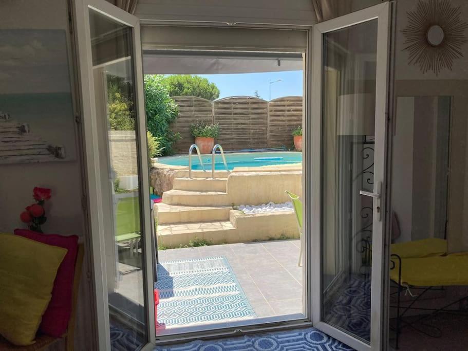 Piscine Cosy, 3 Chambres, 3 Sdb, Havre De Paix A 10 Min Des Plages Mauguio Extérieur photo