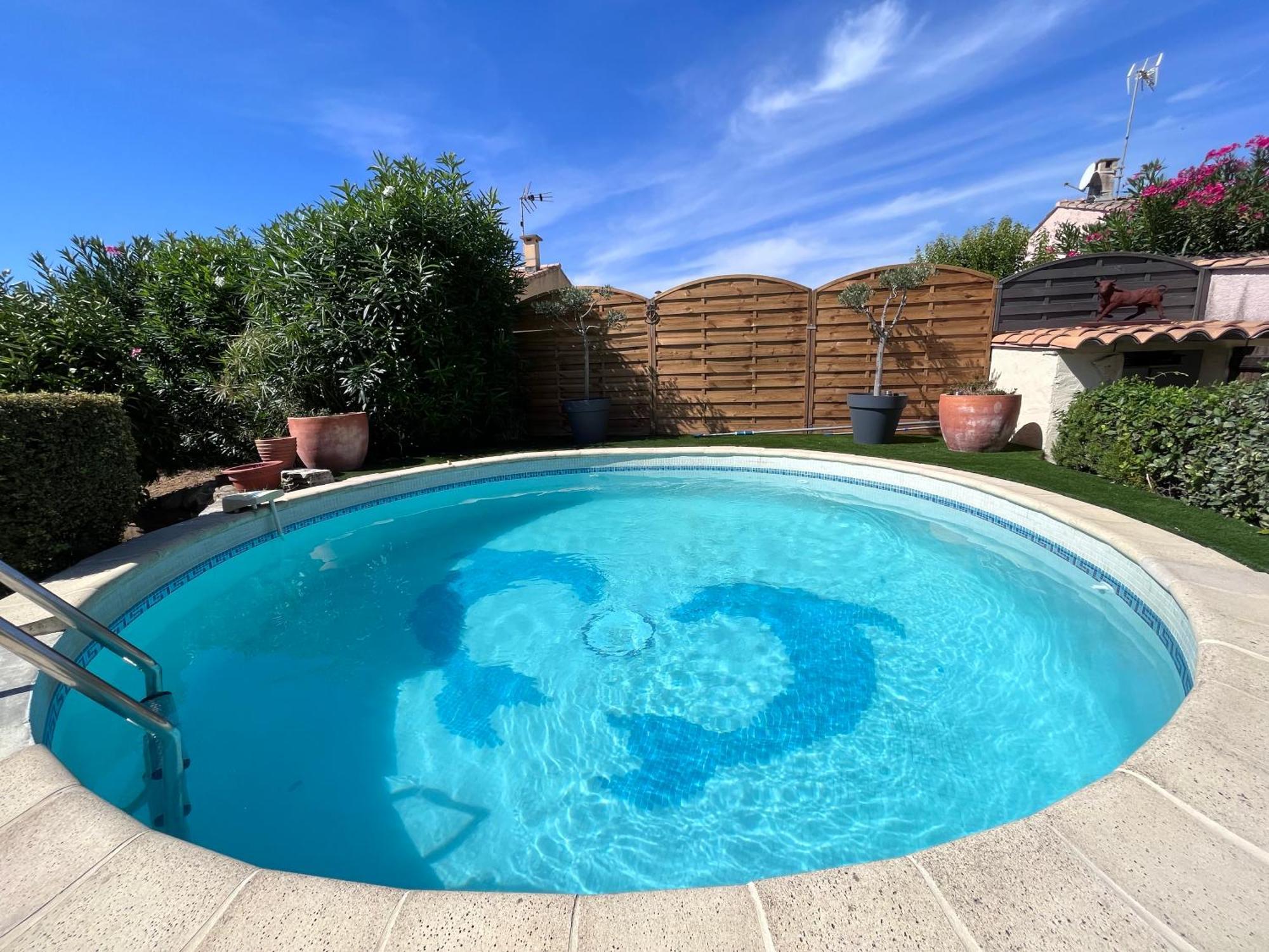 Piscine Cosy, 3 Chambres, 3 Sdb, Havre De Paix A 10 Min Des Plages Mauguio Extérieur photo
